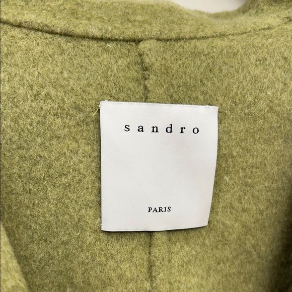 Sandro Olive Green Women's Blazer - Picture 2 of 10